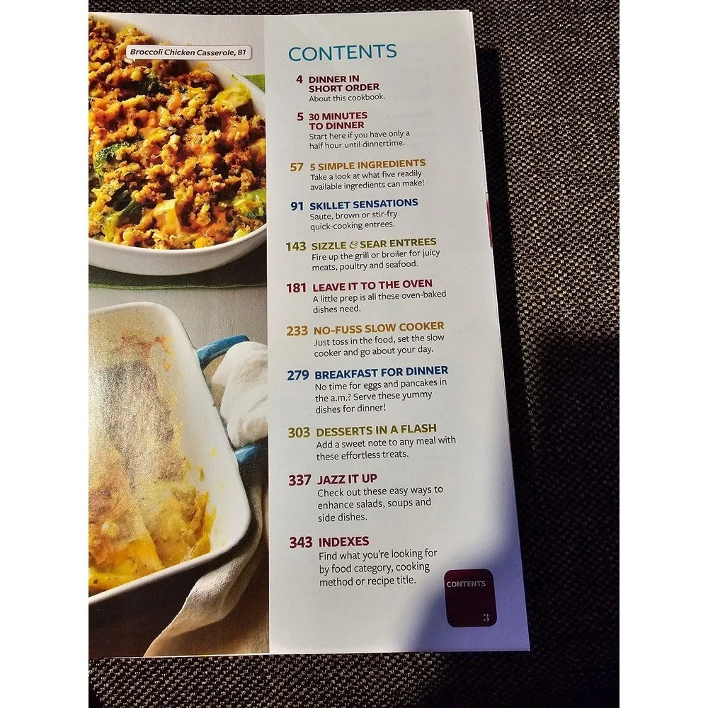 Taste of Home Easy Weeknight Dinners cookbook